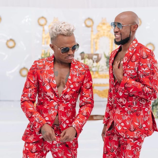 Photos South African Gay Actor Somizi Mhlongo Marries His Boyfriend