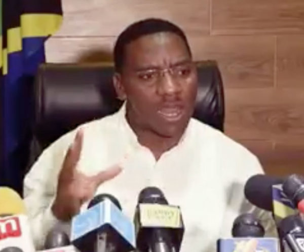 Paul Makonda, the regional commissioner of Dar es Salaam, launched Tanzania's latest anti-gay panic by announcing plans for a gay "round-up." (Photo courtesy of YouTube)