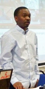 Edwin Sesange (Photo courtesy of WorkersLiberty.org)