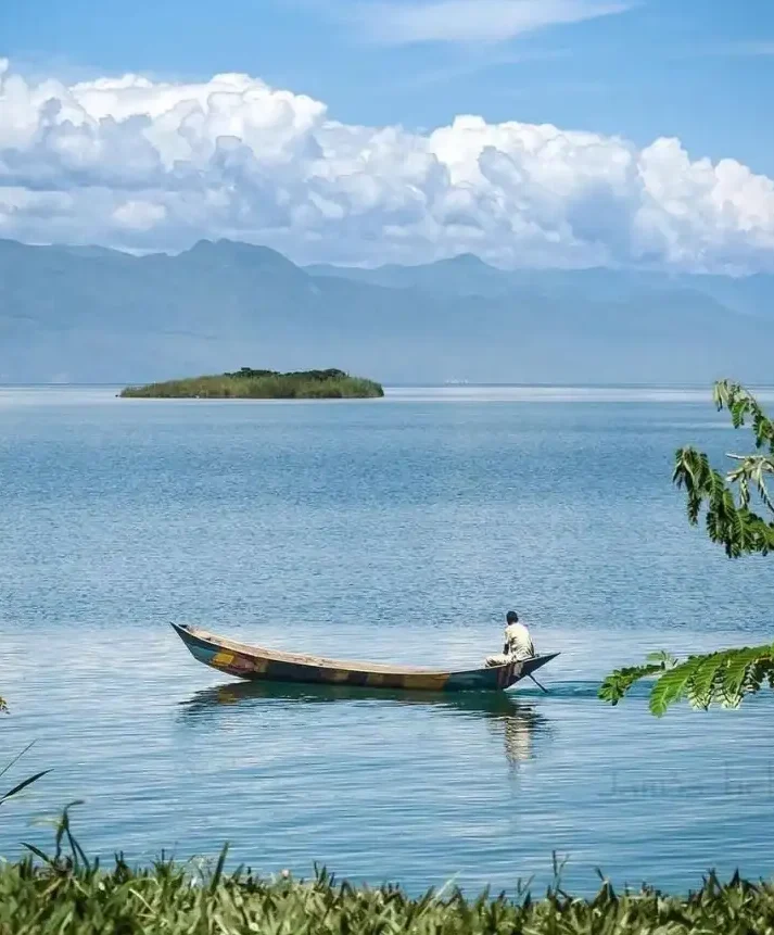 South Kivu, including its island of Idjwi, shown here, is a region of the Great Lakes in eastern Democratic Republic of Congo. (Photo courtesy of @Maheho Mwamba James)