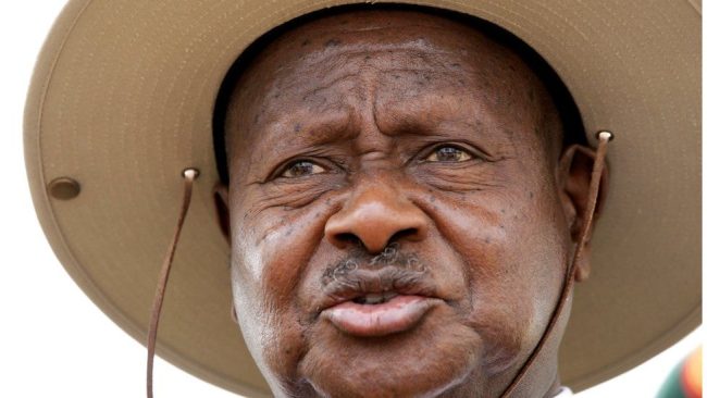Ugandan President Yoweri Museveni (Photo courtesy of the BBC)